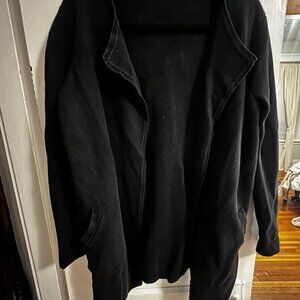 Black J Crew Blanket Sweater size M - great for travel!